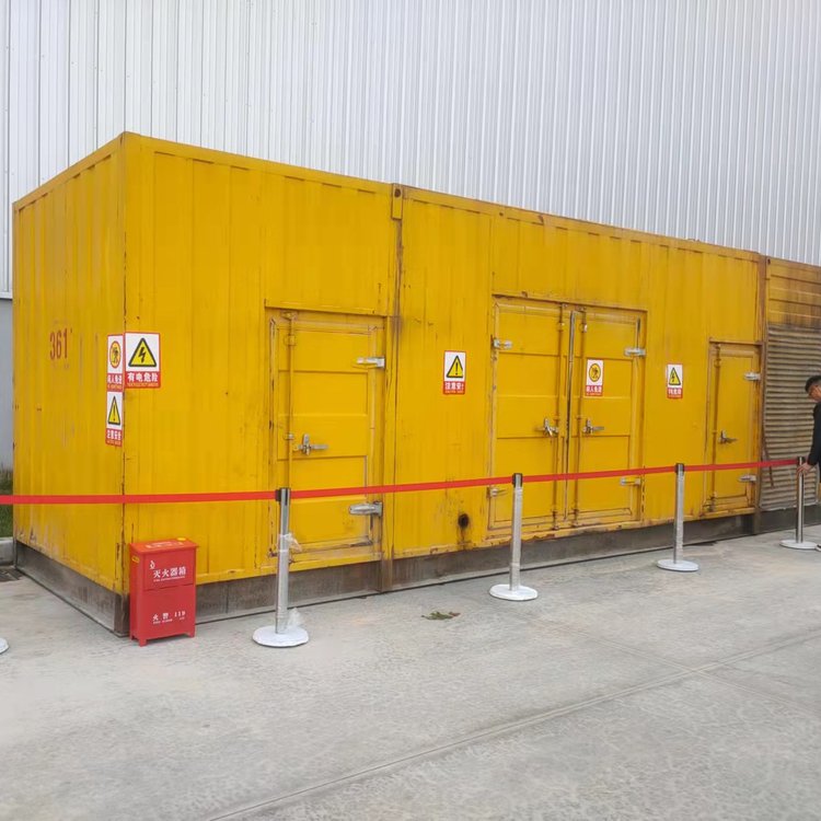 柘荣出租静音发电机